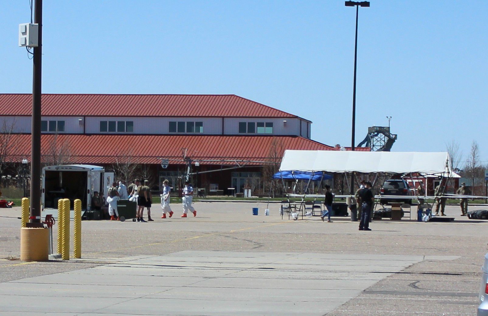 National Guard at Fonner Park